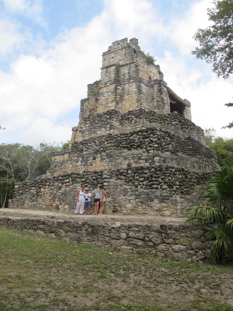 Ruins of muyil sian kaan