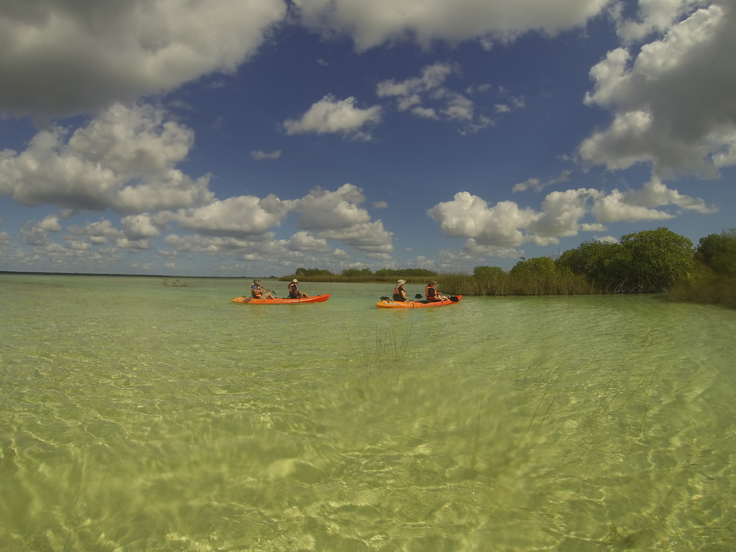 Tulum Kayak Photos | Crystal clear waters