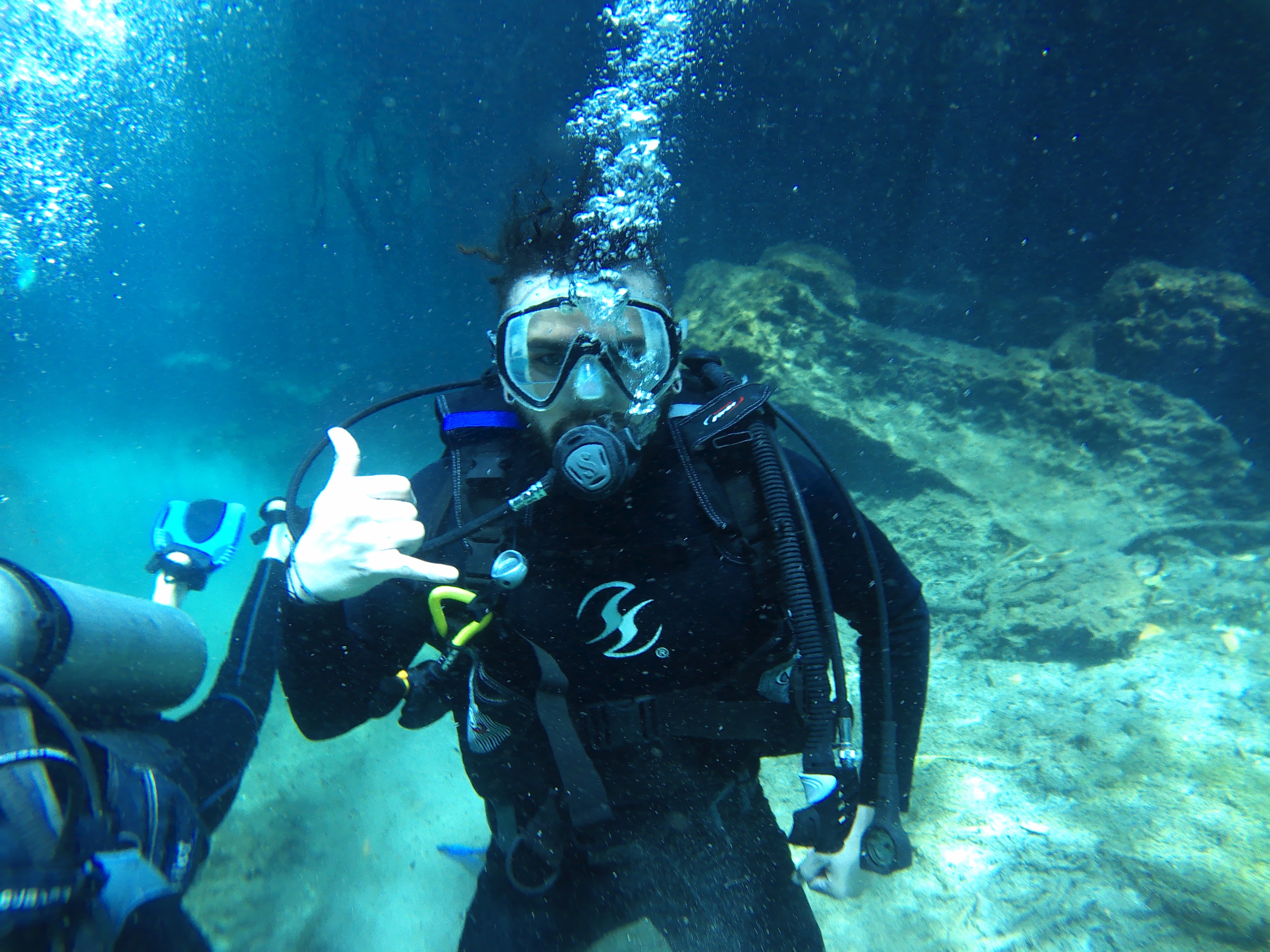Becoming a dive master in tulum